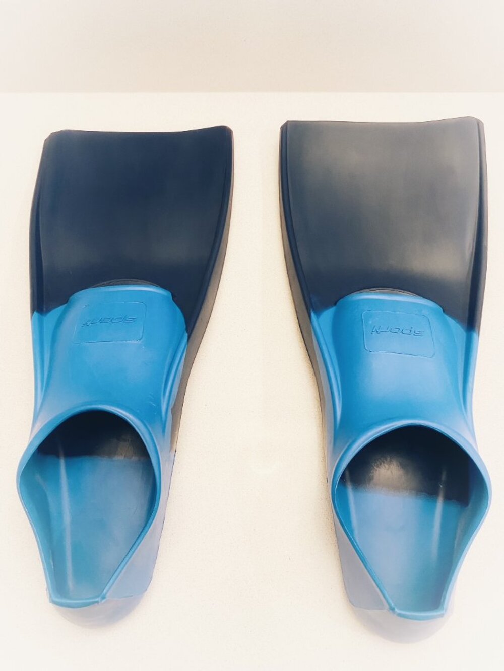 🌟 NWT Sporti Essential Floating Swim Fins Size M 7-8 W 8-9 Navy/Blue